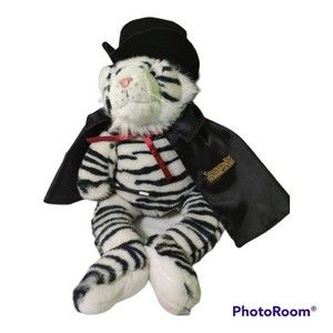 Rare Siegfried & Roy Mirage Las Vegas Magician Tiger Plush 18 Inc